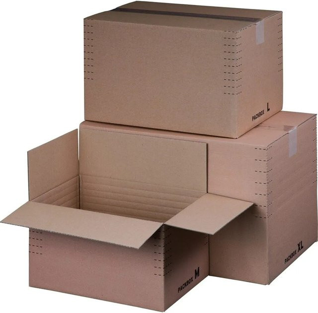 PROREGAL Automatikbodenkarton A5+ aus Wellpappe, 60 Stück, Braun, B: 22,9 cm, T: 16,4 cm, H: 5,0-11,5 cm - Bild 1