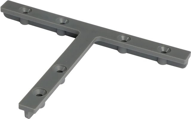 Kovalex Rahmenverbinder für Aluminium Unterkonstruktion, Grau, 4 Stück - Bild 1