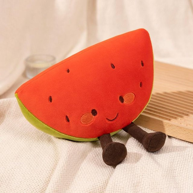 Yiran toy Honigmelone Durian Frucht Plüschtier, Puppe, Bunt / Mehrfarbig - Bild 1