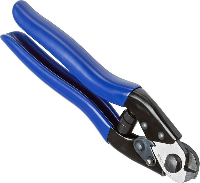 LUX-TOOLS Drahtschere aus gehärtetem Stahl in Blau, Länge: 190 mm - Bild 1