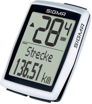 Sigma BC 12.0 WL STS Fahrradcomputer mit Bluetooth und Radsensor in Weiß - Bild 1