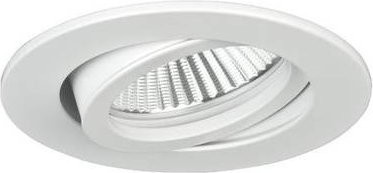 Brumberg 12371173 LED-Einbauleuchte in Weiß mit warmweißem Licht und verstellbarem Design - Bild 1
