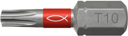 Fischer FPB T 10 PROFI Bit-Set 10-teilig aus Edelstahl in Silber - Bild 1