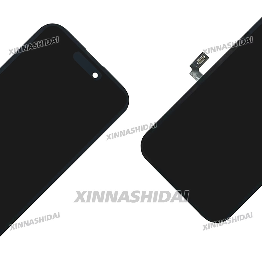 uozzini LCD-Display Touchscreen-Digitizer-Baugruppe für iPhone 16 in Schwarz - Bild 2