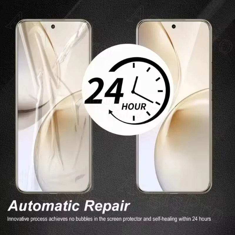 3er Pack Hydrogel Displayschutzfolie für Oppo Reno 11 12 13 14 15 Pro, transparent und wasserabweisend - Bild 6