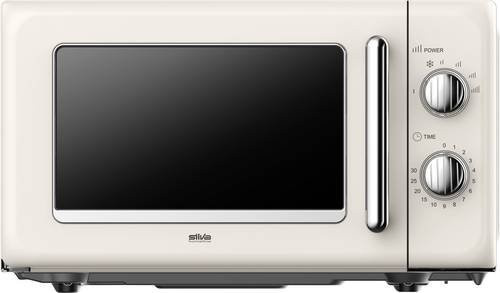 Silva Homeline Mikrowelle Solo in Beige mit 700 W und 20 l Volumen - Bild 1