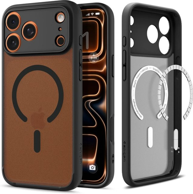 Spigen Ultra Hybrid MagSafe Schutzhülle für Apple iPhone 17 Pro Max in Schwarz - Bild 1