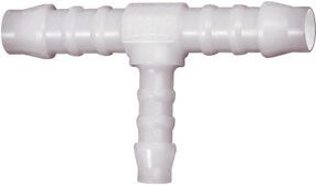 Riegler T-Reduzierstutzen aus Kunststoff in Weiß für Schlauch LW 12/8/12 mm - Bild 1