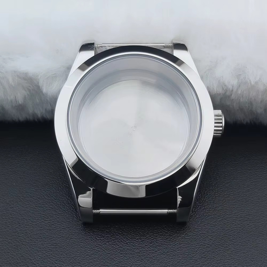 Neiton Uhrengehäuse Edelstahl, Silber, 36 mm/40 mm, Saphirglas - Bild 4