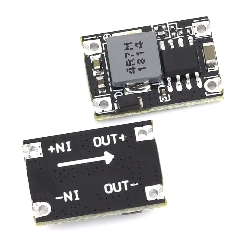 Stlxy DC-DC Buck Converter Schritt Netzteil Modul Spannung Regler 5V-30V zu 3,3V 5V 3A in Schwarz - Bild 2