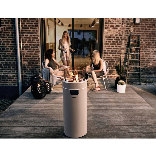 Enders Feuerstelle Nova LED Gas Feuerstelle in Grau-Schwarz, Höhe: 102 cm - Bild 4