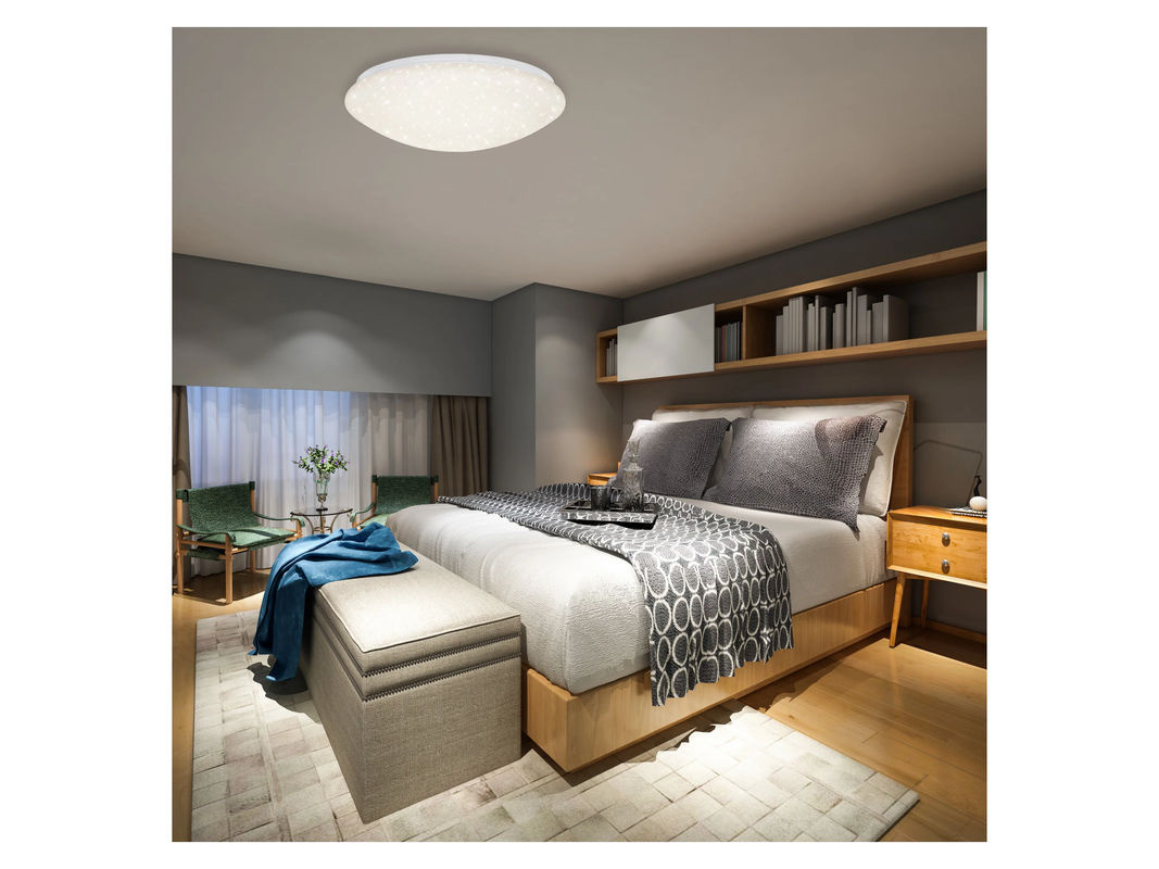 BRILONER CCT LED Sternenhimmel Deckenleuchte in Weiß mit Fernbedienung und Dimmfunktion, Durchmesser: 38 cm - Bild 3
