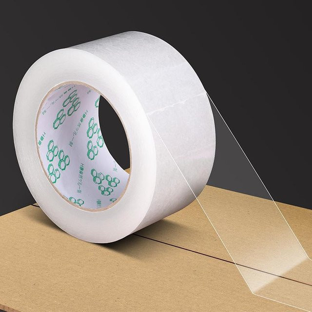 Transparentes BOPP Klebeband von Yiran Furniture für die Kartonversiegelung in der Logistik, Breite: 45 mm, Länge: 50 m - Bild 1