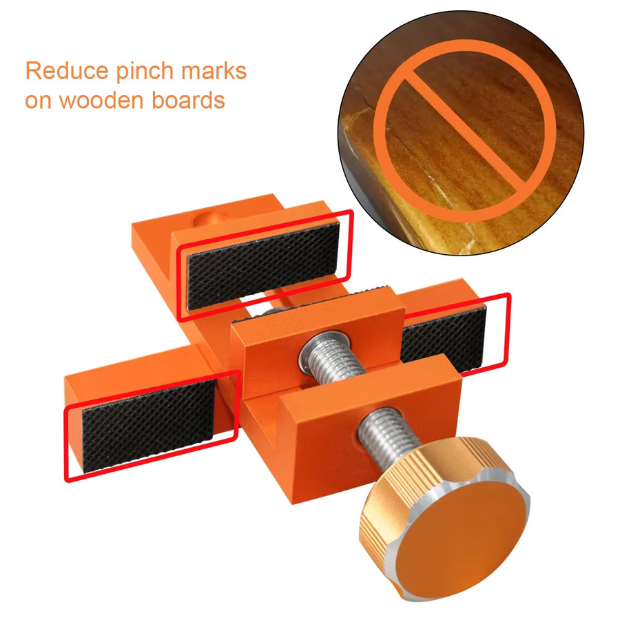 Wnew Schranktür-Installationsvorrichtung aus Aluminium in Orange zur Schnellpositionierung für die Holzbearbeitung - Bild 3