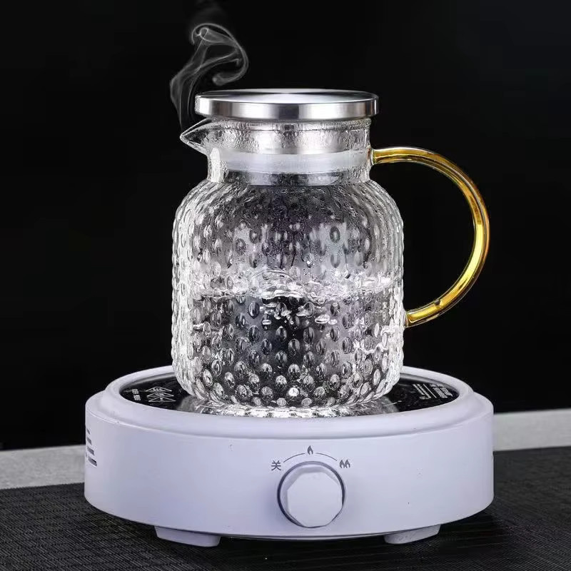 Hitzebeständige Glas Teekanne von DESumHar in Transparent für Tee und Kaffee - Bild 4