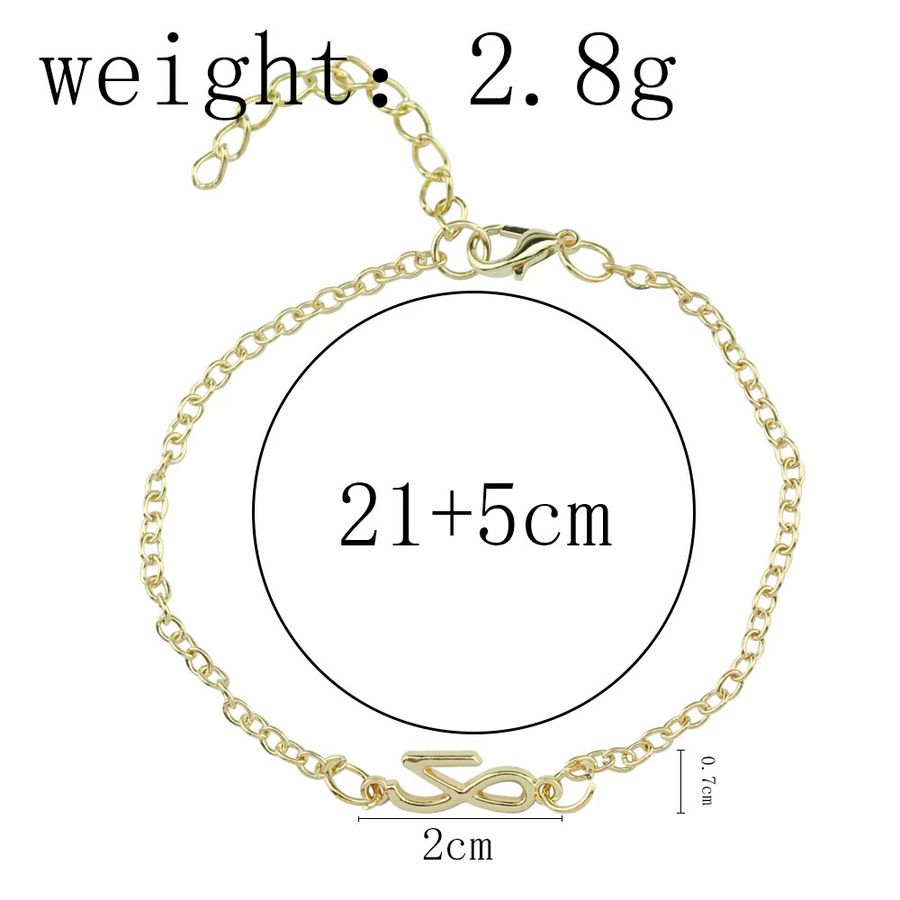 YiYuYiHua Halskette, Gold, Unisex - Bild 3
