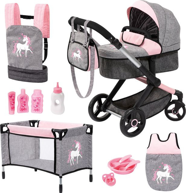 BAYER DESIGN Xeo Kombi-Puppenwagen-Set - Bild 1