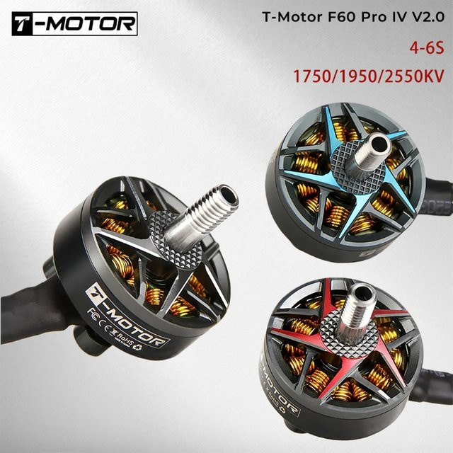T-Motor F60 Pro IV V2.0 Bürstenloser Motor für RC FPV Racing Drohne - Bild 1