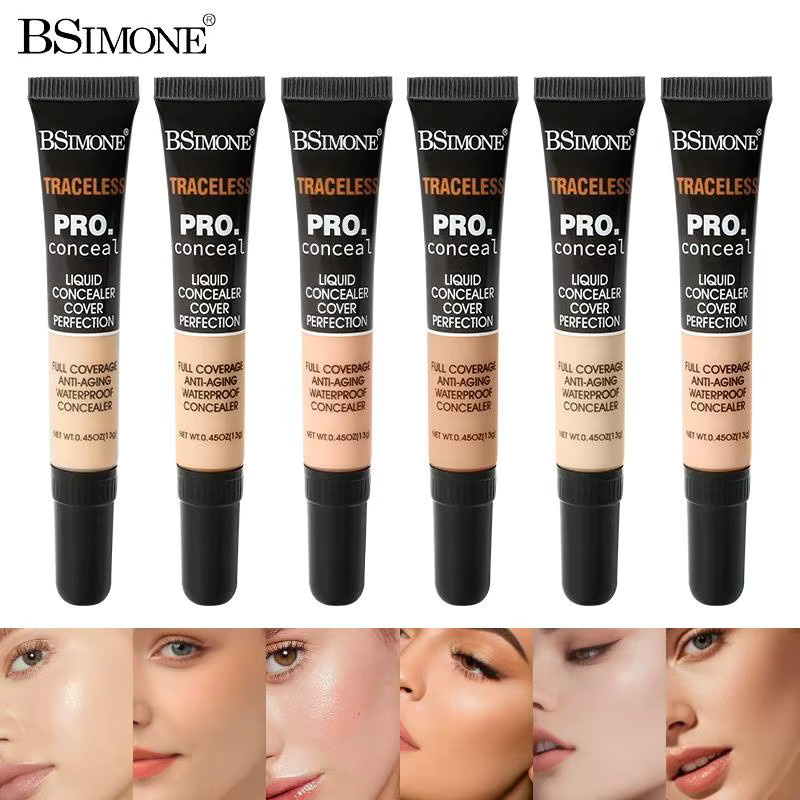 BSIMONE Concealer, feuchtigkeitsspendende Flüssigfoundation, 13g - Bild 3