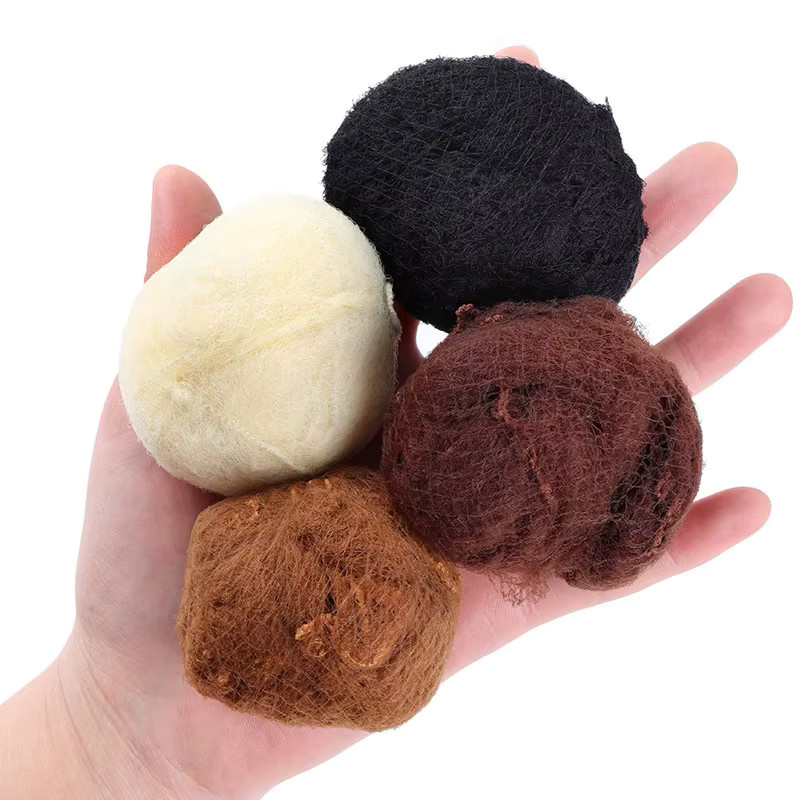 Nunify Haarnetze, Schwarz, 20 Zoll, elastisch - Bild 5