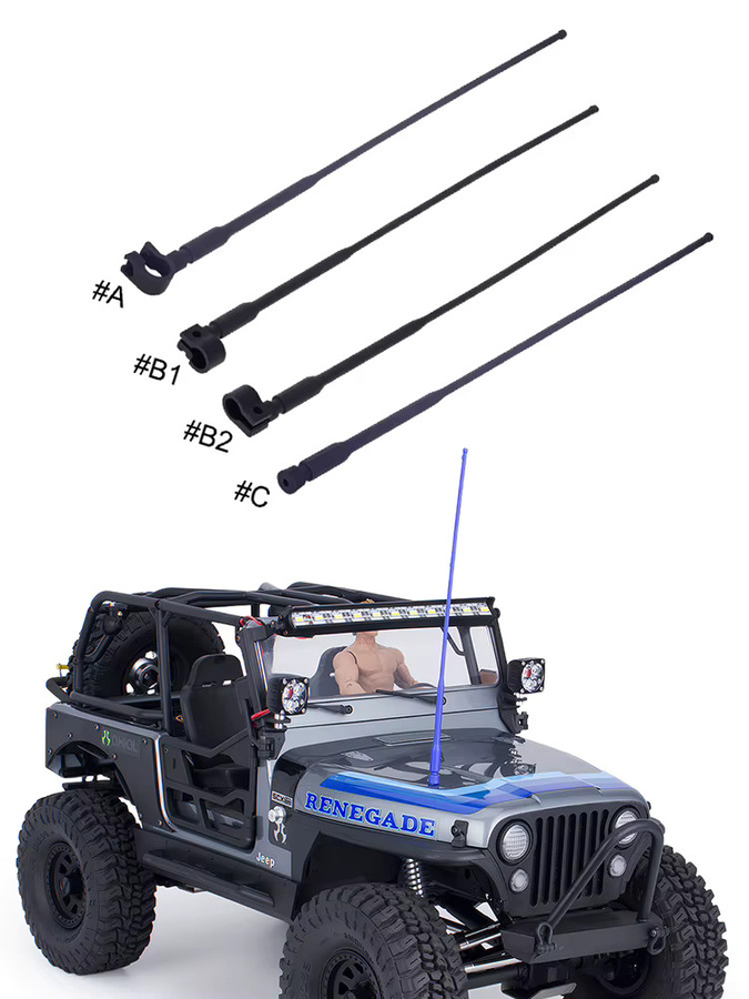 MALOM RC Nylon Simulation Antenne Dekoration Signal Linie - Bild 2