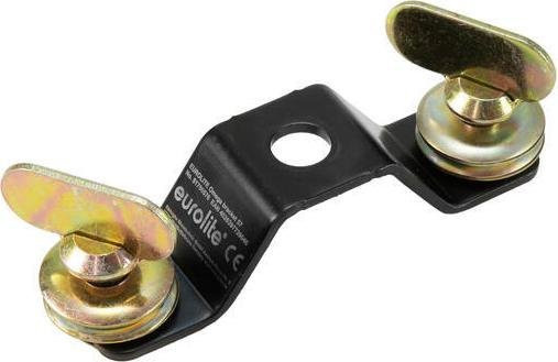 EUROLITE Omega-Bügel 57 Montagehalterung für Moving Heads aus 3 mm Stahl, Schwarz, B/T/H: 11 x 3 x 4,7 cm - Bild 1