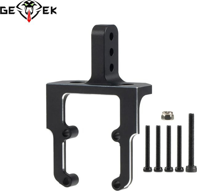 Axial SCX10 II Link Riser für AR44 Achse, 1/10 RC Crawler, Metall, Schwarz - Bild 1