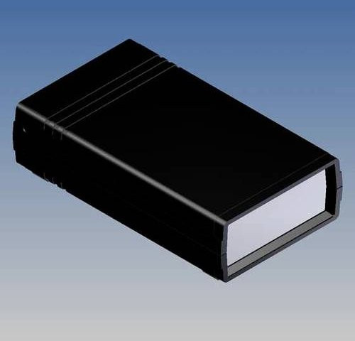 TEKO Universal-Gehäuse aus ABS-Kunststoff in Schwarz, B/T/H: 145 x 85 x 37 mm - Bild 1