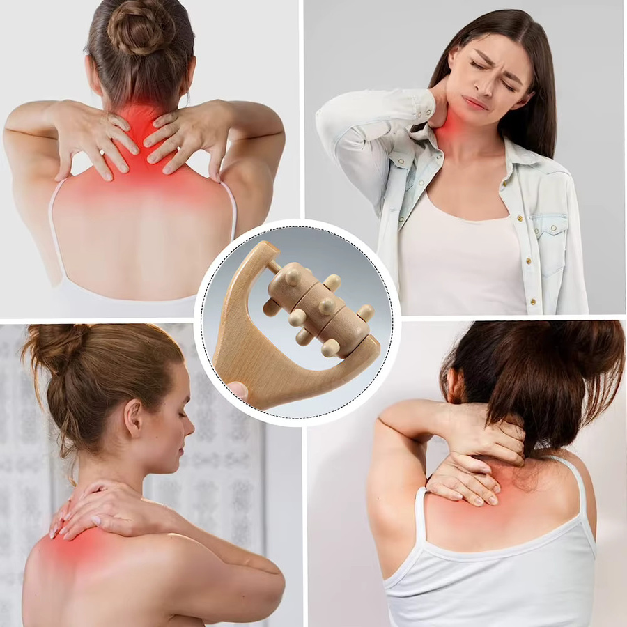 EGASSAM Holz-Massagerolle für Ganzkörpermassage - Bild 3