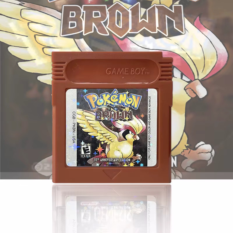 Pokemon Crystal Awakening ROM-Hack für GBC, Schwarz und Weiß, Polished Crystal Clear Spielmodul von Bandai - Bild 2