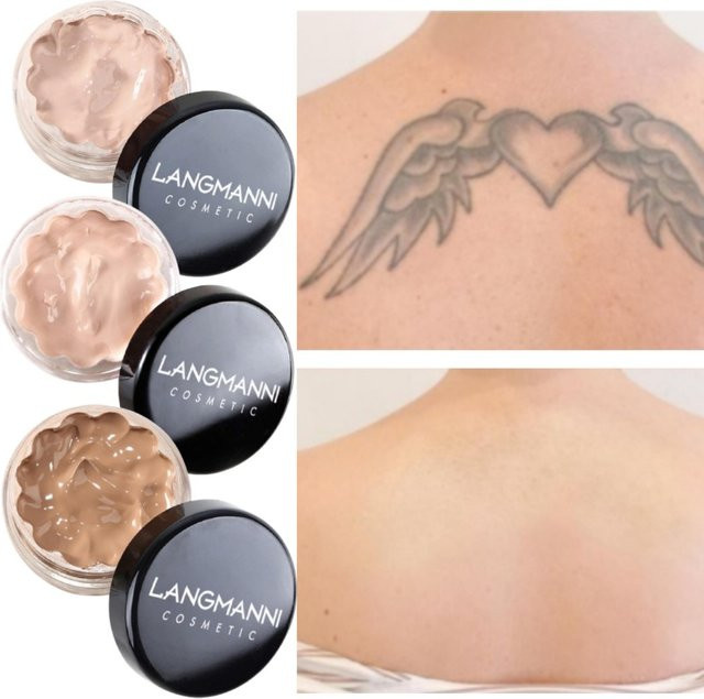 Concealer Foundation, wasserdicht, schweißfest, Tattoo Cover, glänzend - Bild 1