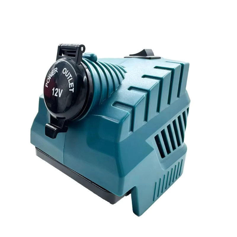 Makita Auto Fahrzeug Kühlschrank Netzteil mit 240W DC 12V Buck Konverter Regler für 18V Batterien in Blau - Bild 4