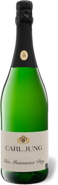 Carl Jung Alkoholfreier Schaumwein Mousseux Dry Bio vegan 0,75 l - Bild 1