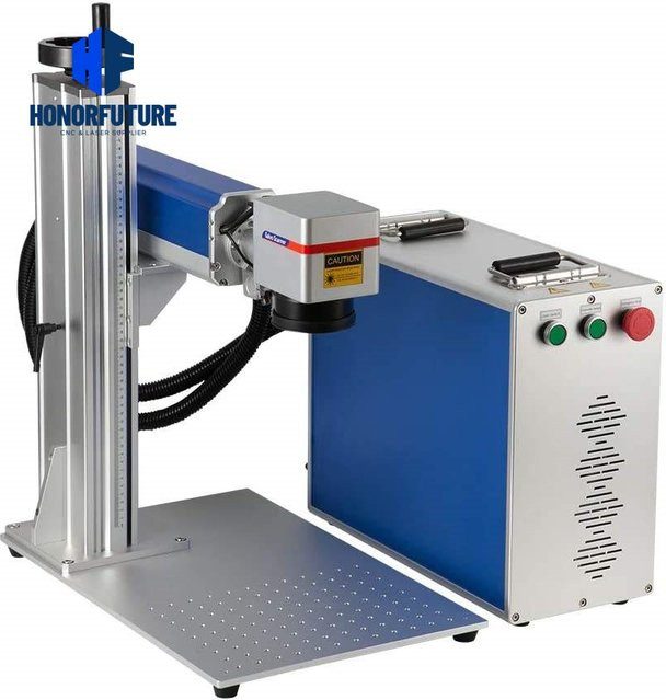 Honorfuture Mini Desktop Fiber Laser Graviermaschine mit 10 W oder 20 W Hochgeschwindigkeits-Lasergravurmaschine - Bild 1