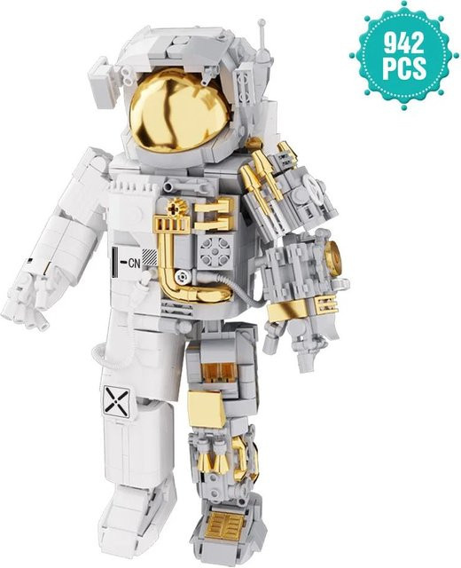 Fashnics Weltraum-Astronauten Bausteine, Spaceman Erkundungs Roboter, Actionfigur, ab 6 Jahren - Bild 1