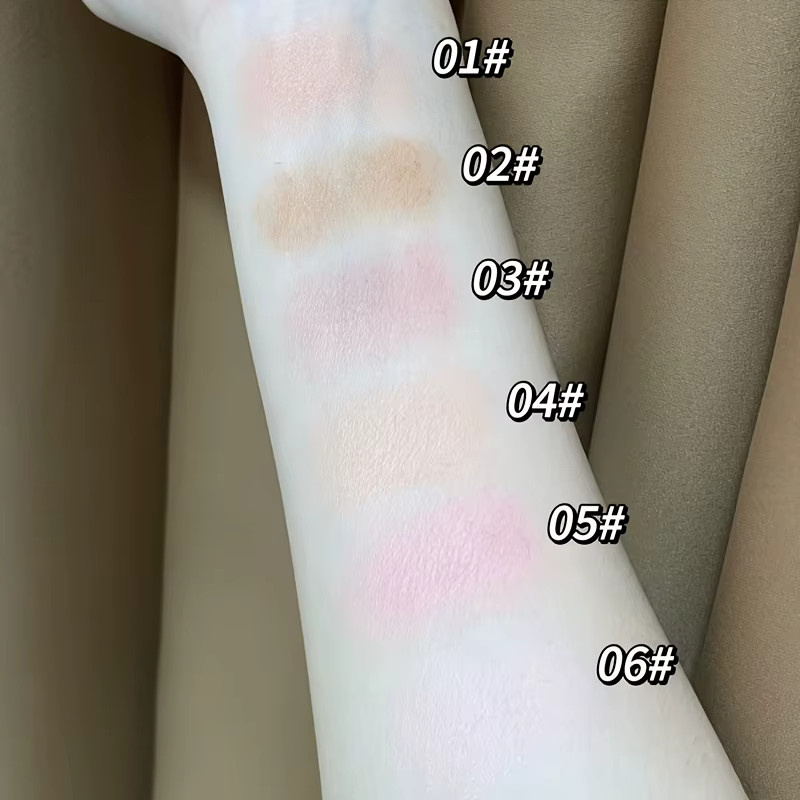 Herorange Rouge-Palette, 6 Farben, Matt, Puder - Bild 3