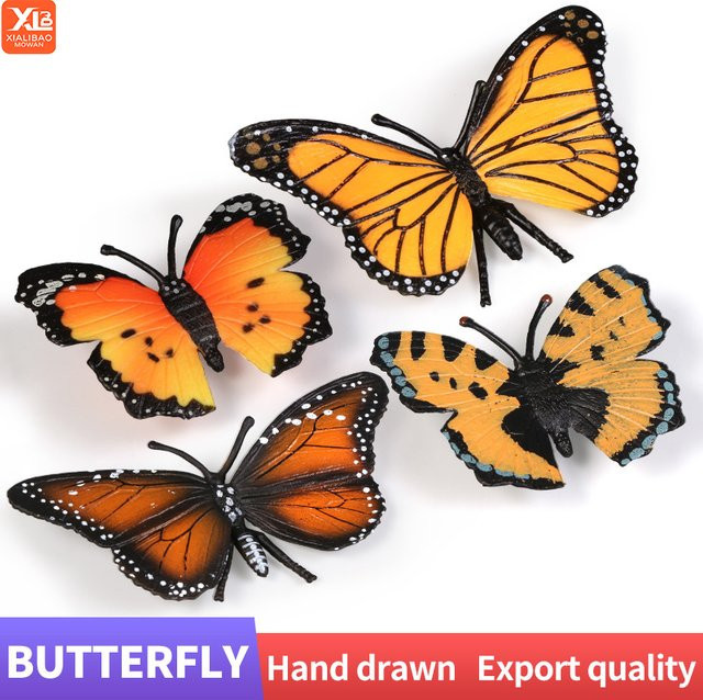 XIALIBAOMOWAN Schmetterling Insekt, Actionfiguren, Bunt / Mehrfarbig, Kunststoff - Bild 1