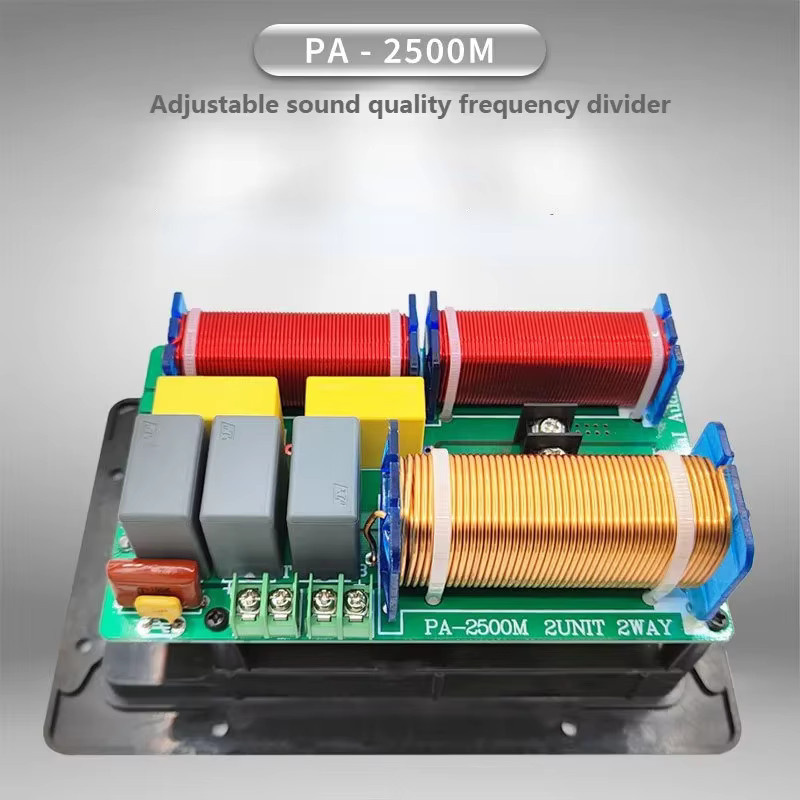 PXSW 800 W 2-Wege Hifi Frequenzweiche für Lautsprecher DIY mit Höhen- und Bassfilter - Bild 3