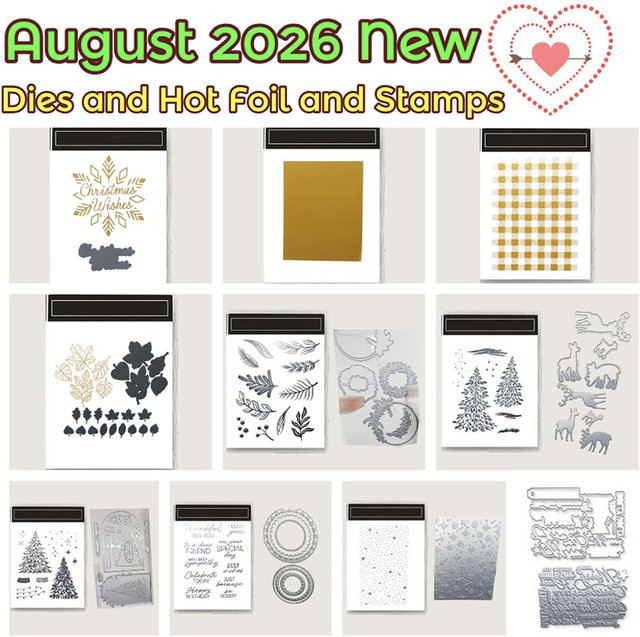Metallstanzformen und Stempel mit Heißfolien für Halloween und Weihnachten zum DIY-Scrapbooking und zur Grußkartendekoration - Bild 1