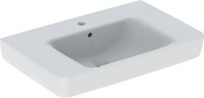 Geberit Waschtisch Renova Plan aus Keramik in Weiß, B/T: 75 x 48 cm - Bild 1