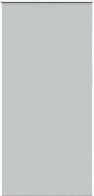 vidaXL Verdunkelungsrollo Hellgrau aus Polyester mit Thermofunktion, B: 110 cm, H: 230 cm - Bild 1