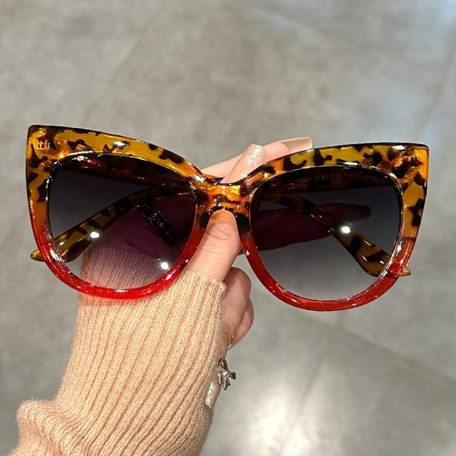 Fable Sonnenbrille Cat Eye, Kunststoff, Vollrand, Multicolor, Damen - Bild 1