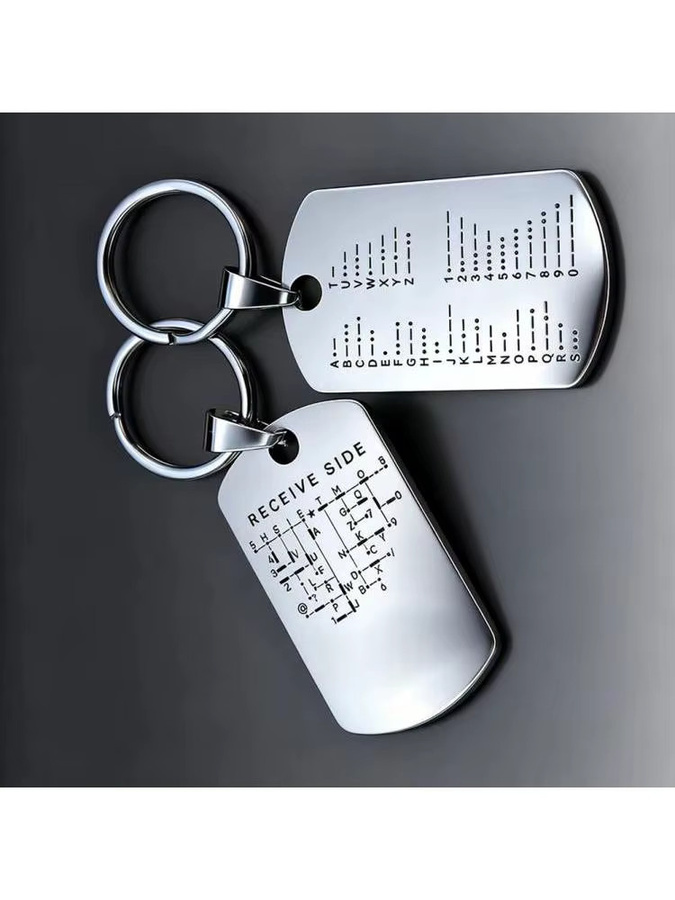 HP Amateurfunk-Übungsgerät für Morsecode-Training in Silber - Bild 4