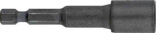 Metabo Steckschlüsseleinsatz mit 1/4-Zoll Sechskantschaft, Schlüsselweite 13 mm, magnetisch und schlagfest, Farbe Silber, Material Edelstahl - Bild 1