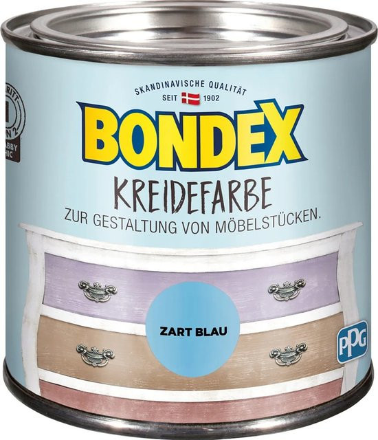 Bondex Kreidefarbe Zartes Blau 500 ml - Bild 1