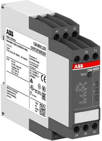 ABB CM-MSS.22S 1SVR730700R0200 Schutzrelais in Grau - Bild 1