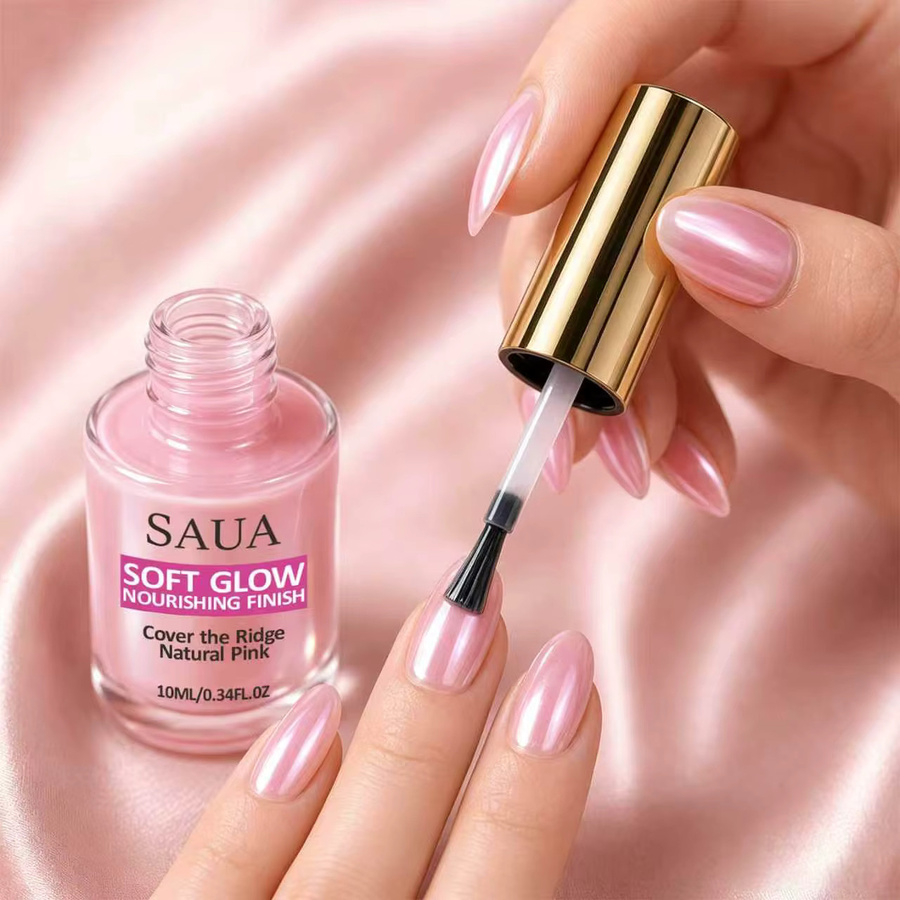 SAUA Nagellack, rosa, glänzend, 10 ml - Bild 2
