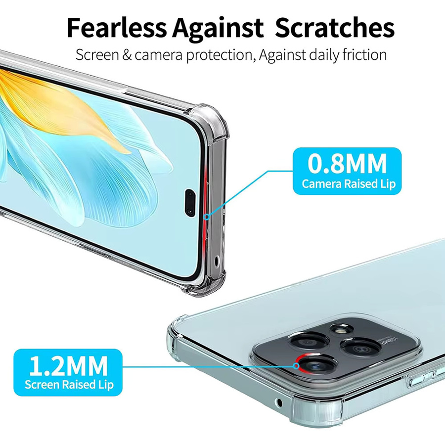 Transparente und stoßfeste Silikon-TPU Handyhülle für Honor 200, 300 Pro Ultra und Honor 200 Smart Lite - Bild 3