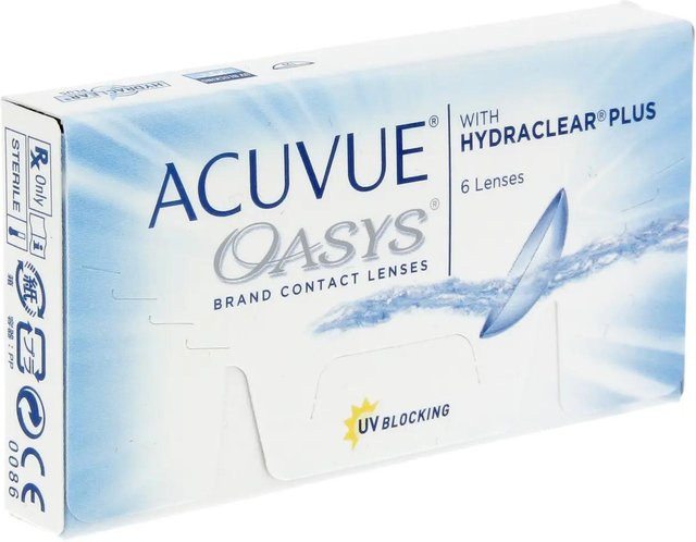 Acuvue Oasys 2-Wochen-Kontaktlinsen, 6 Stück - Bild 1