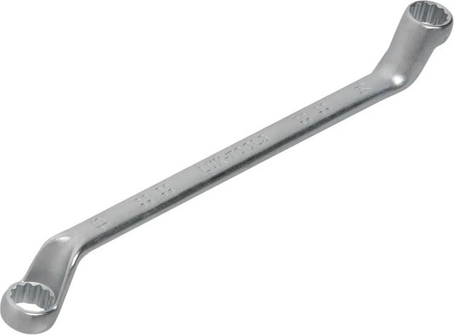 LUX-TOOLS Ringschlüssel aus Chrom-Vanadium in Silber, B/T/H: 14 x 15 mm - Bild 1